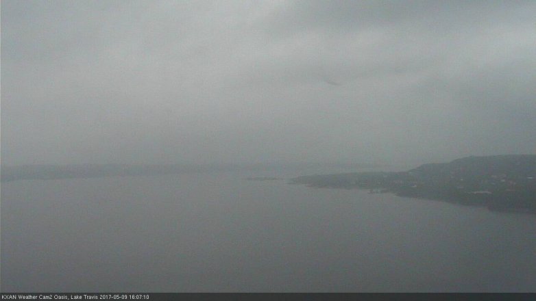 Lake Travis webcam, May 9, 2017 3:25 PM CT