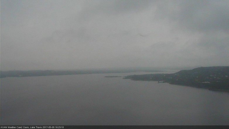 Lake Travis webcam, May 9, 2017 3:45 PM CT
