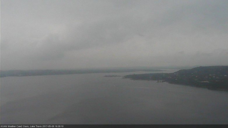 Lake Travis webcam, May 9, 2017 4:05 PM CT