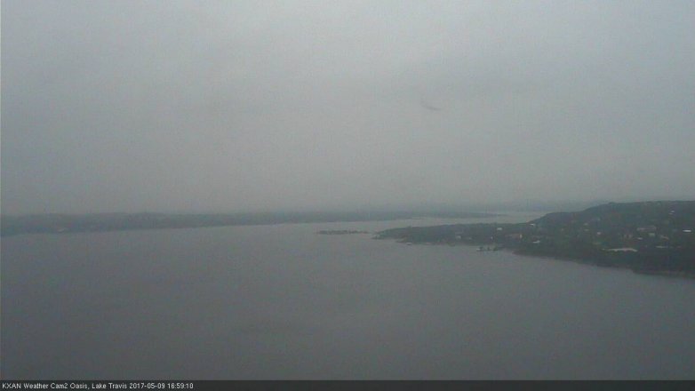 Lake Travis webcam, May 9, 2017 4:20 PM CT