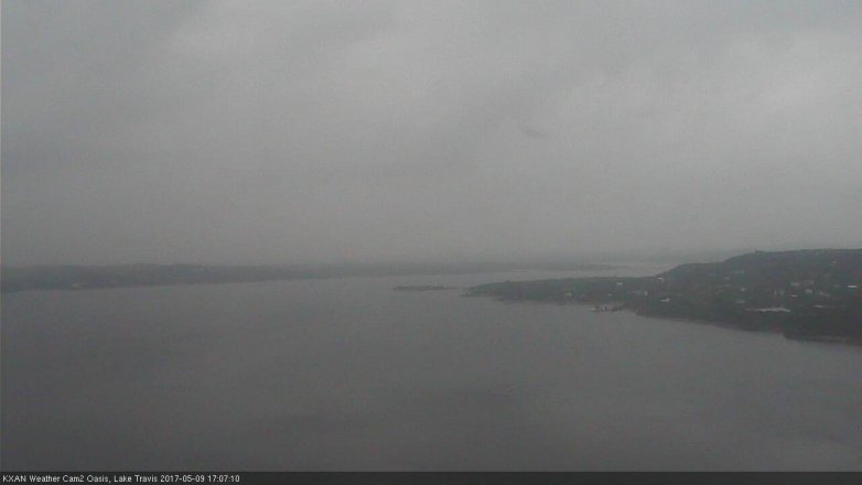 Lake Travis webcam, May 9, 2017 4:30 PM CT