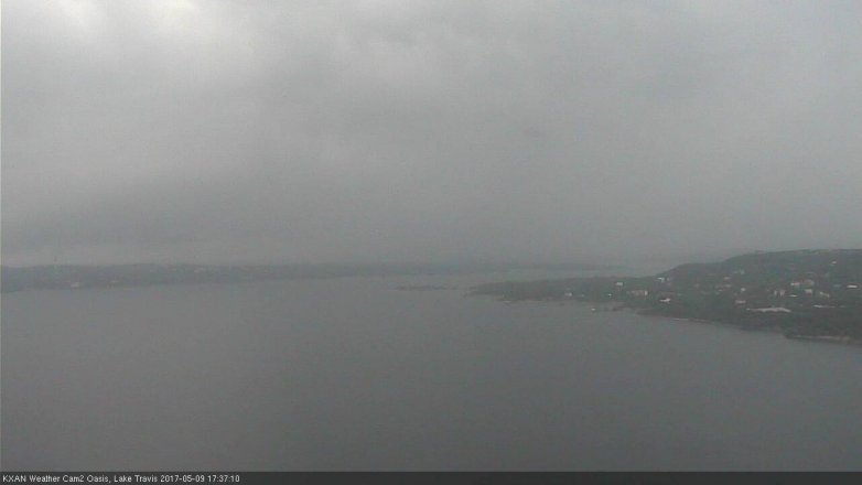 Lake Travis webcam, May 9, 2017 4:50 PM CT