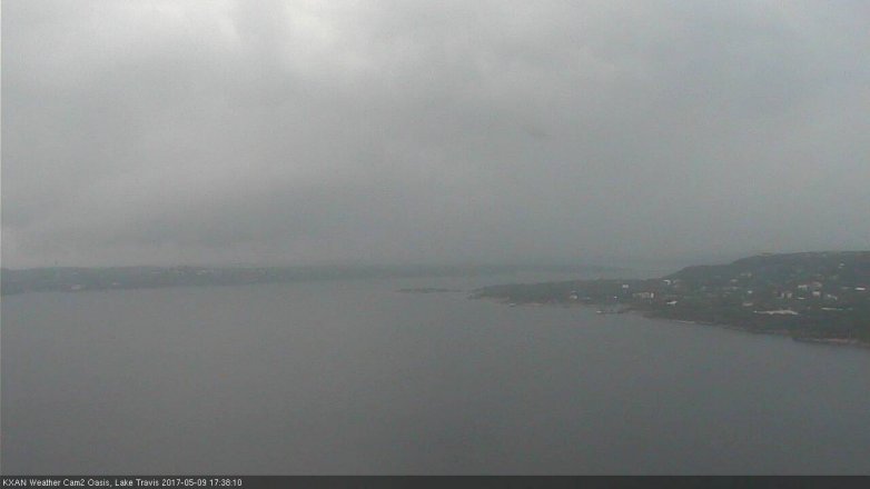 Lake Travis webcam, May 9, 2017 5:10 PM CT