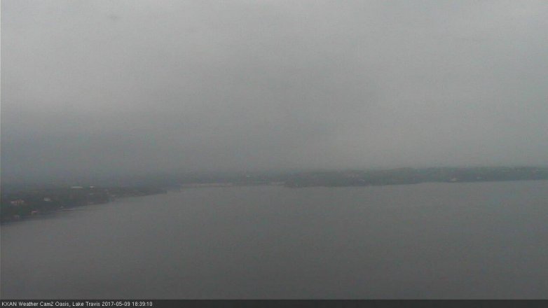 Lake Travis webcam, May 9, 2017 5:45 PM CT