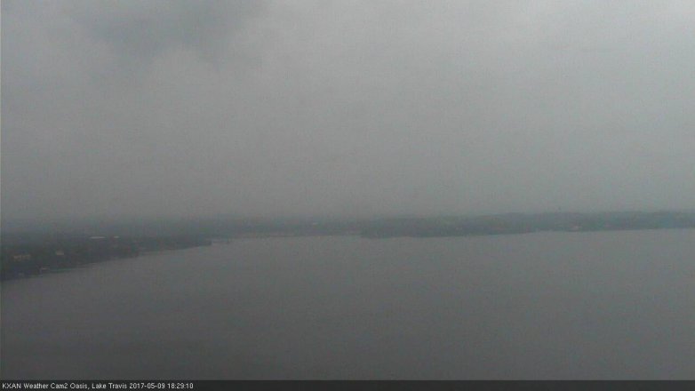 Lake Travis webcam, May 9, 2017 5:50 PM CT