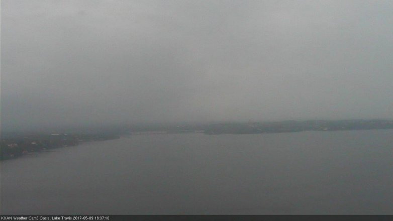 Lake Travis webcam, May 9, 2017 6:05 PM CT