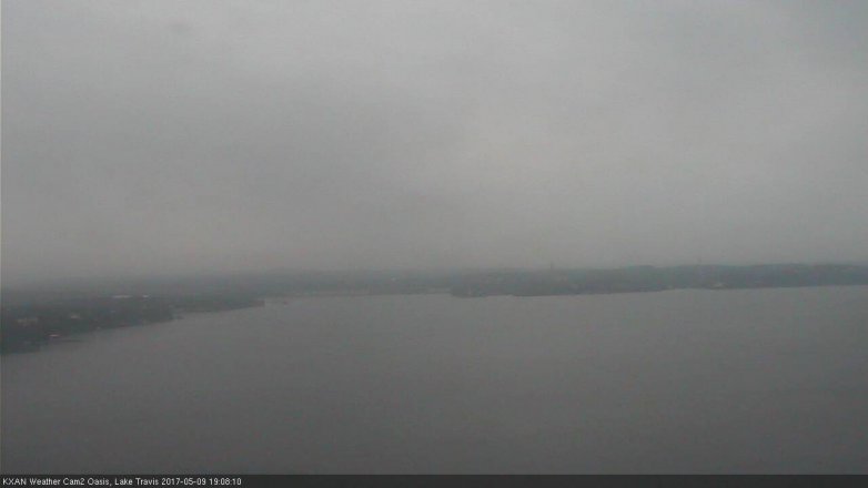 Lake Travis webcam, May 9, 2017 6:25 PM CT