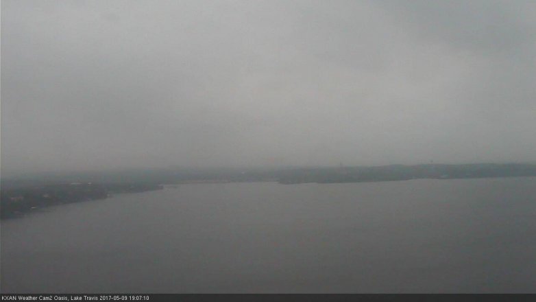 Lake Travis webcam, May 9, 2017 6:40 PM CT