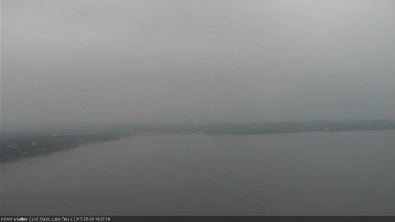 Lake Travis webcam, May 9, 2017 6:45 PM CT