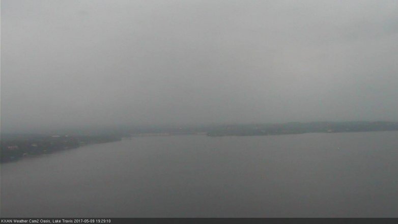 Lake Travis webcam, May 9, 2017 7:00 PM CT