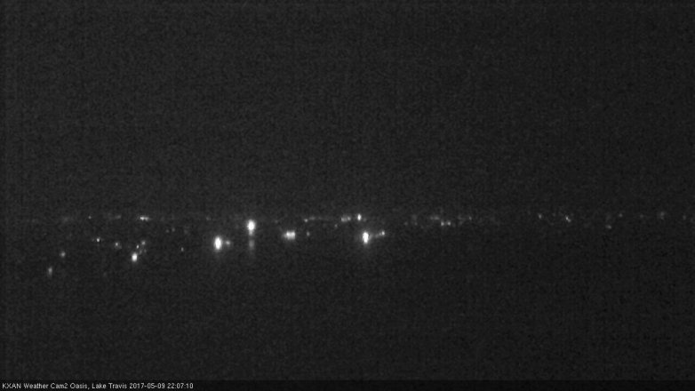 Lake Travis webcam, May 9, 2017 9:35 PM CT