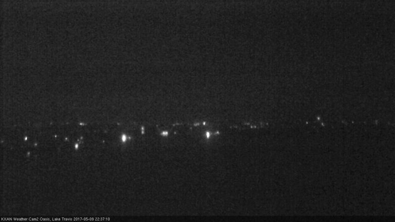 Lake Travis webcam, May 9, 2017 9:55 PM CT