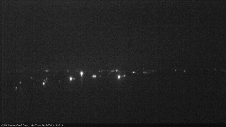 Lake Travis webcam, May 9, 2017 11:05 PM CT