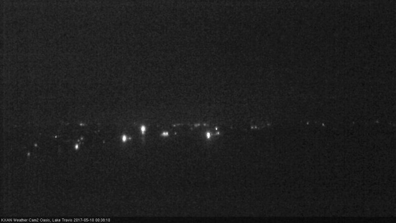 Lake Travis webcam, May 9, 2017 12:00 AM CT