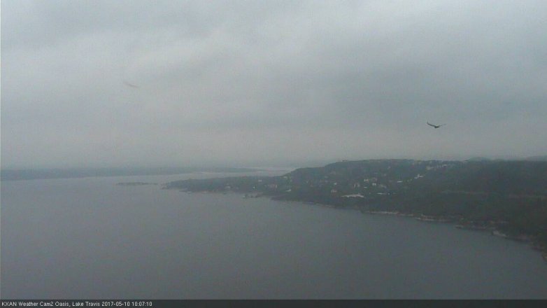 Lake Travis webcam, May 10, 2017 9:20 AM CT