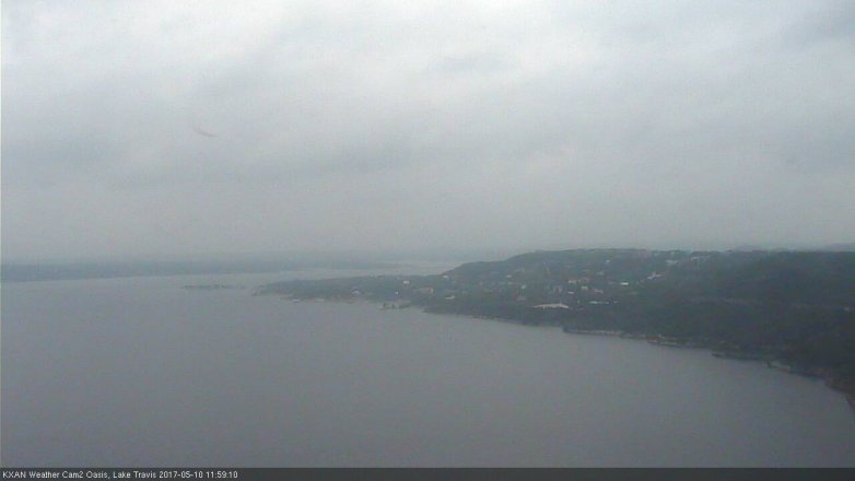 Lake Travis webcam, May 10, 2017 11:15 AM CT