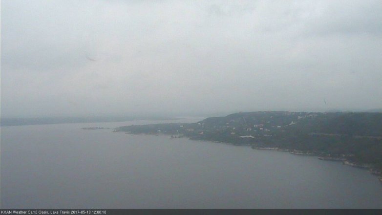Lake Travis webcam, May 10, 2017 11:25 AM CT