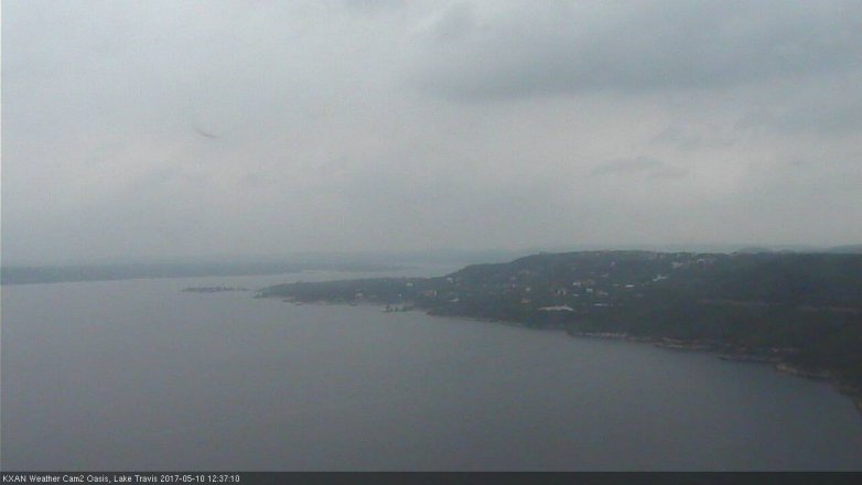 Lake Travis webcam, May 10, 2017 11:50 AM CT