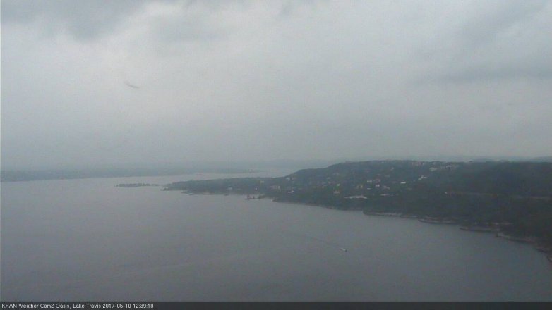 Lake Travis webcam, May 10, 2017 12:00 PM CT