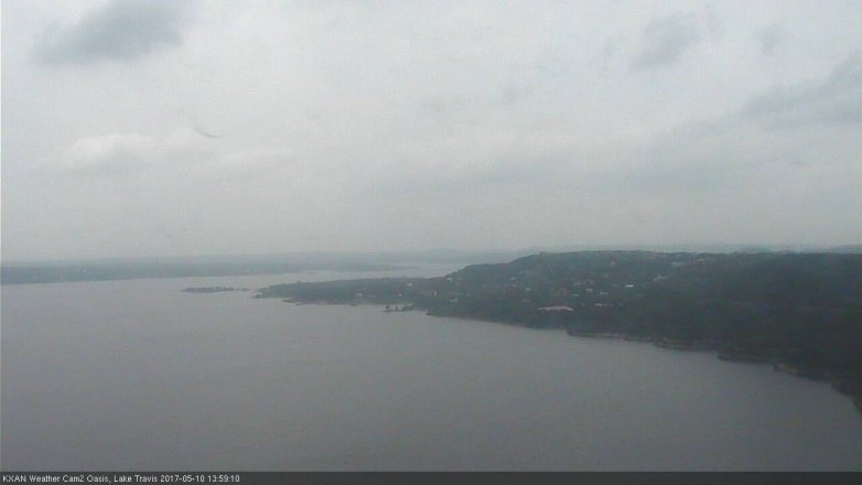 Lake Travis webcam, May 10, 2017 1:05 PM CT
