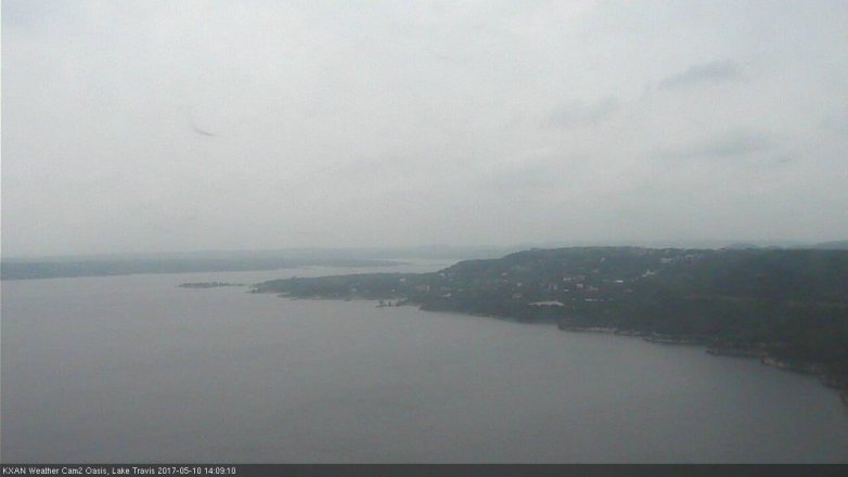 Lake Travis webcam, May 10, 2017 1:15 PM CT