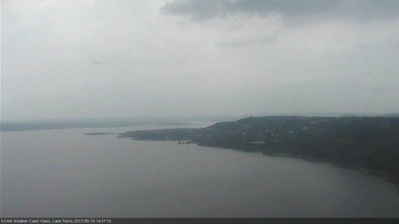 Lake Travis webcam, May 10, 2017 2:05 PM CT