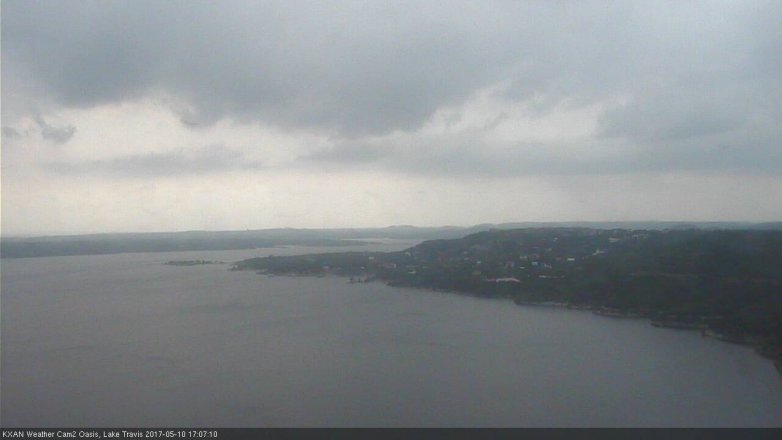 Lake Travis webcam, May 10, 2017 4:20 PM CT