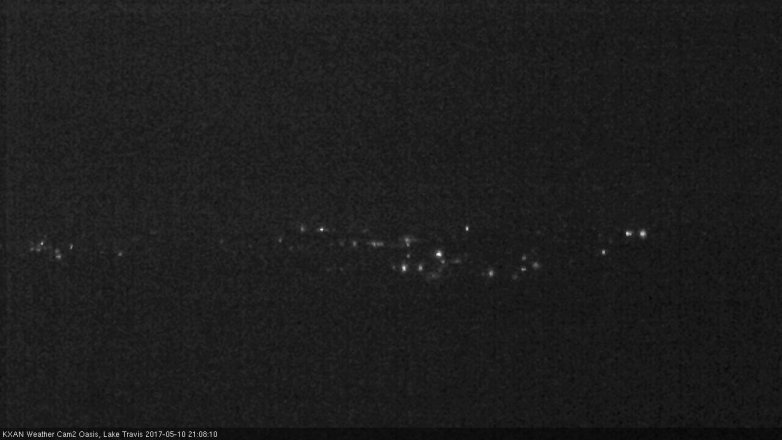 Lake Travis webcam, May 10, 2017 8:15 PM CT