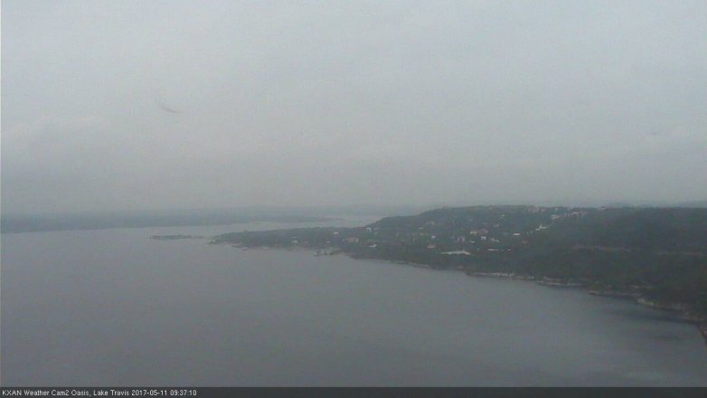 Lake Travis webcam, May 11, 2017 9:05 AM CT