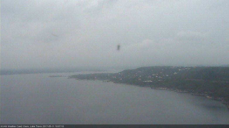 Lake Travis webcam, May 11, 2017 9:30 AM CT