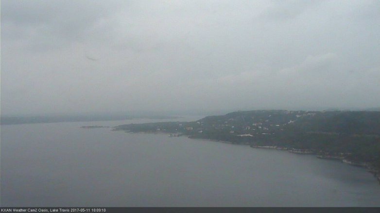 Lake Travis webcam, May 11, 2017 9:35 AM CT