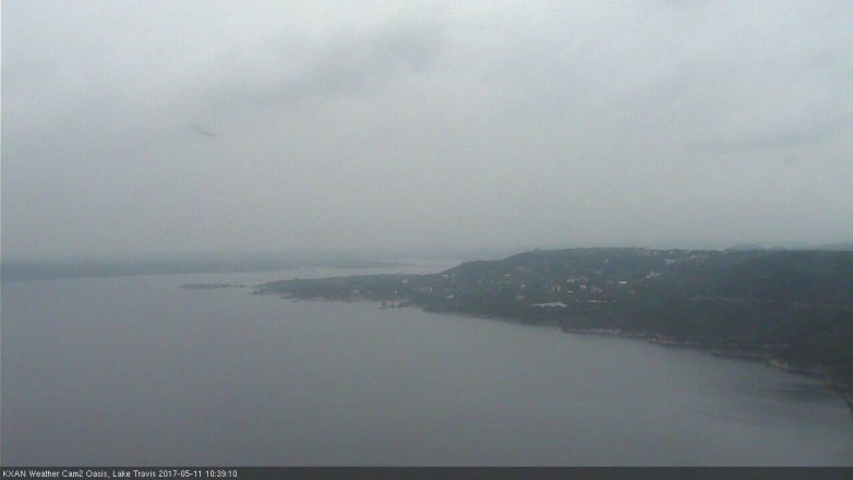 Lake Travis webcam, May 11, 2017 9:55 AM CT