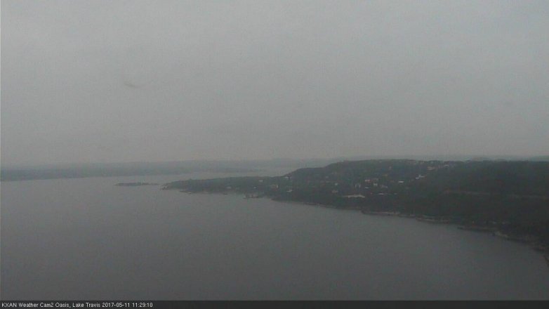 Lake Travis webcam, May 11, 2017 10:40 AM CT