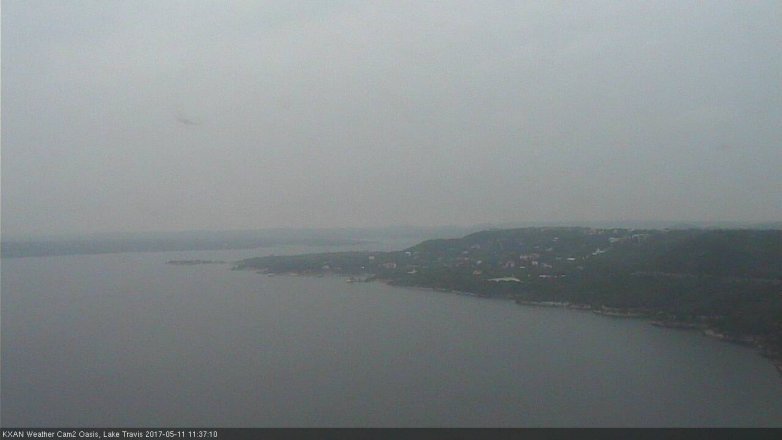 Lake Travis webcam, May 11, 2017 10:55 AM CT