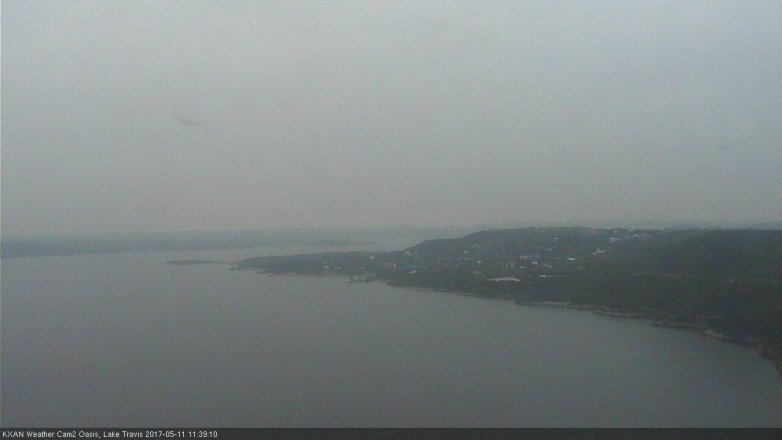 Lake Travis webcam, May 11, 2017 11:10 AM CT