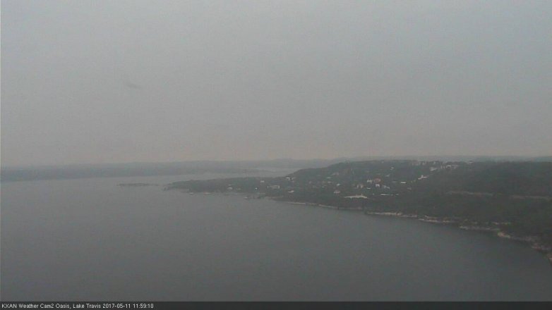 Lake Travis webcam, May 11, 2017 11:20 AM CT