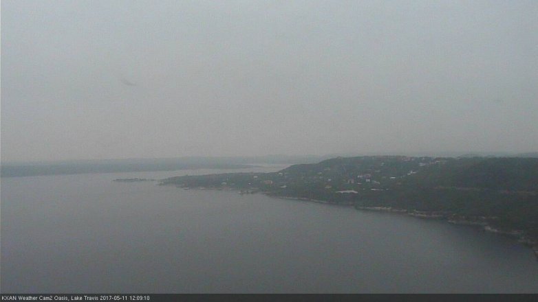 Lake Travis webcam, May 11, 2017 11:25 AM CT