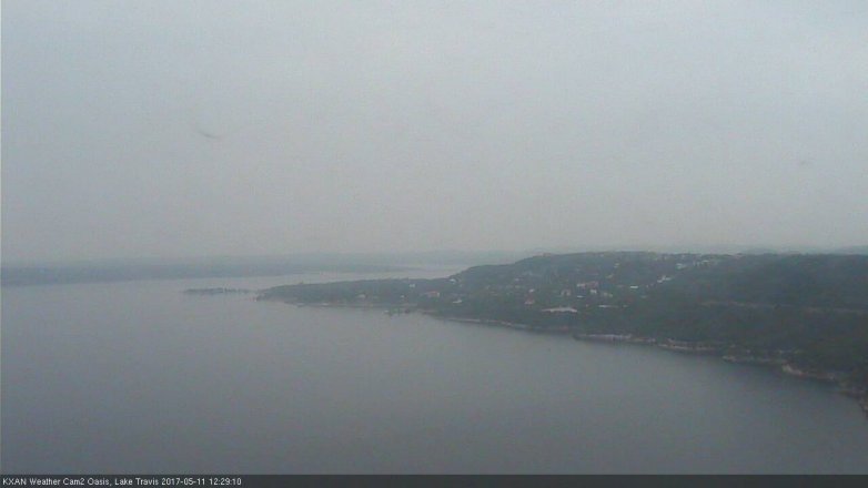 Lake Travis webcam, May 11, 2017 11:35 AM CT