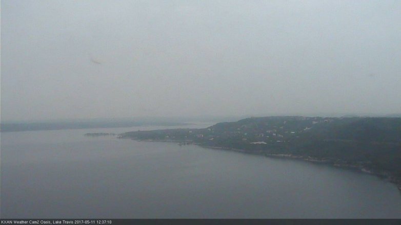 Lake Travis webcam, May 11, 2017 11:50 AM CT