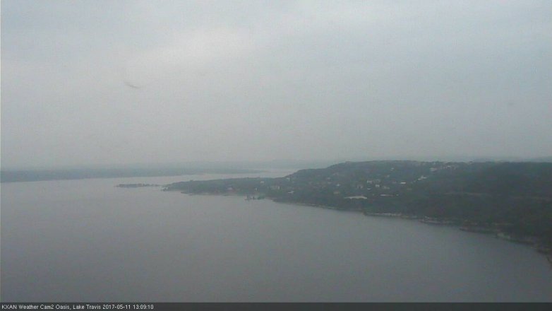 Lake Travis webcam, May 11, 2017 12:15 PM CT