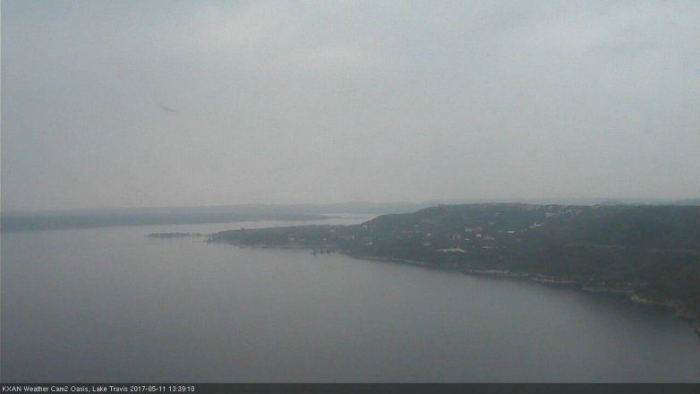 Lake Travis webcam, May 11, 2017 12:45 PM CT