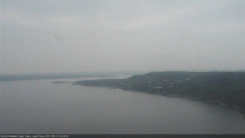 Lake Travis webcam, May 11, 2017 12:50 PM CT