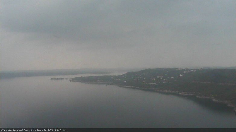 Lake Travis webcam, May 11, 2017 1:40 PM CT