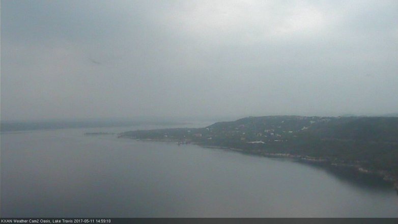 Lake Travis webcam, May 11, 2017 2:15 PM CT
