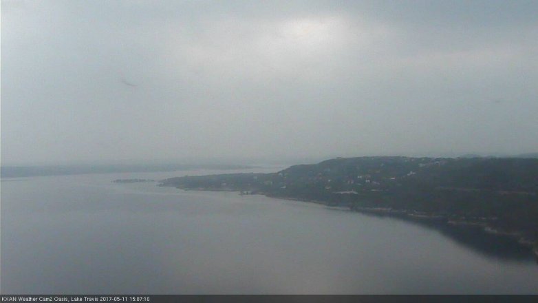 Lake Travis webcam, May 11, 2017 2:30 PM CT