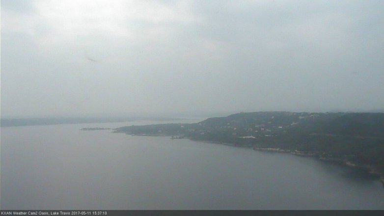 Lake Travis webcam, May 11, 2017 3:00 PM CT