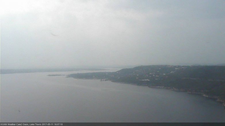 Lake Travis webcam, May 11, 2017 3:20 PM CT