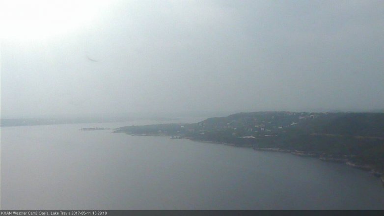 Lake Travis webcam, May 11, 2017 3:35 PM CT