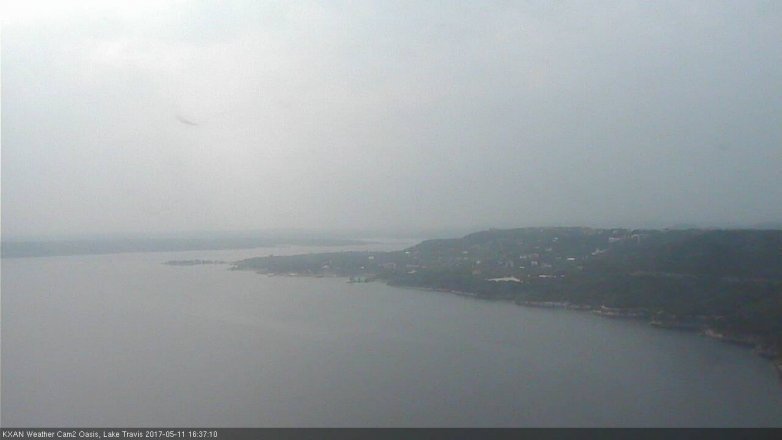 Lake Travis webcam, May 11, 2017 3:55 PM CT