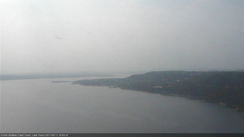 Lake Travis webcam, May 11, 2017 4:15 PM CT